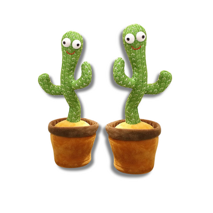 GroovyCactus Pal – Dancing and Talking Plush Cactus Toy with Music and Voice Recording