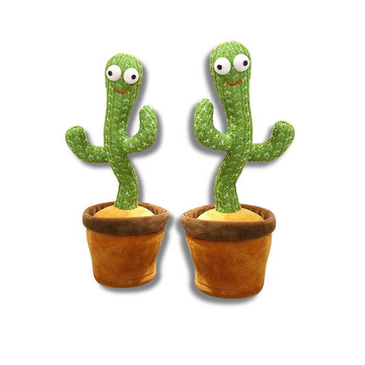GroovyCactus Pal – Dancing and Talking Plush Cactus Toy with Music and Voice Recording