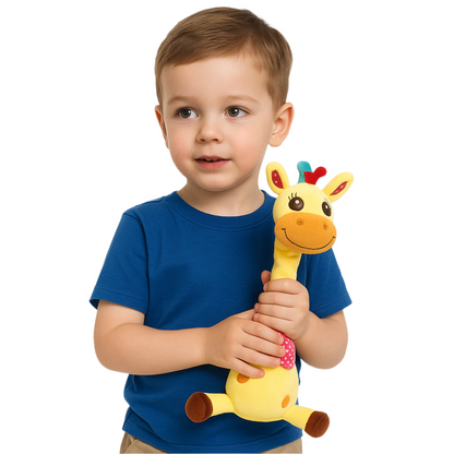 GroovyGiraffe – Dancing Plush Giraffe Toy with Music and Light for Toddlers