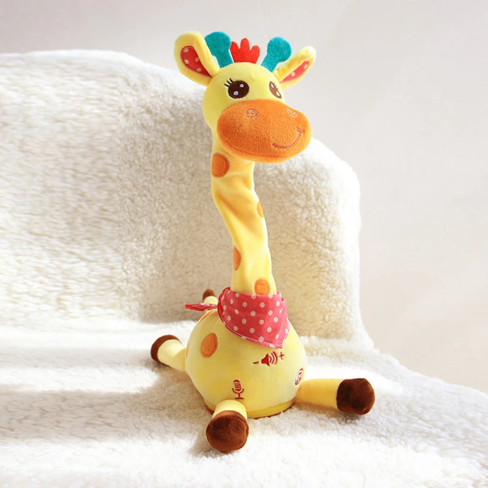 GroovyGiraffe – Dancing Plush Giraffe Toy with Music and Light for Toddlers