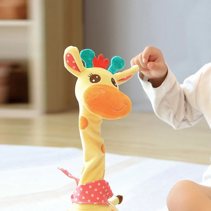 GroovyGiraffe – Dancing Plush Giraffe Toy with Music and Light for Toddlers
