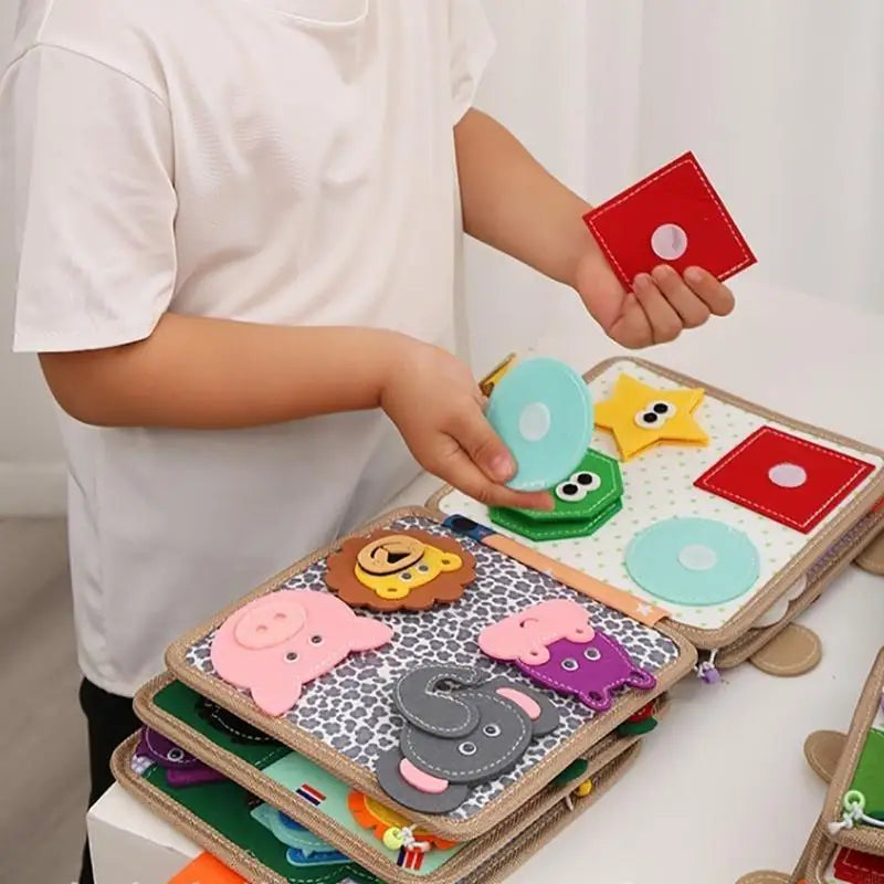 MiniMind Adventures – Montessori Quiet Activity Book for Toddlers