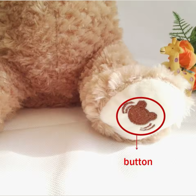 Peek-a-Boo Bear – Interactive Talking Plush Toy with Blanket for Babies and Toddlers